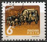 Hungary: 1987; Sc. # J278, O/Used,, Single Stamp