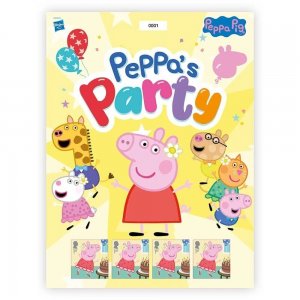 GB 5158b Peppa Pig Peppa's Party Peppa fan sheet MNH 2024 after May 31