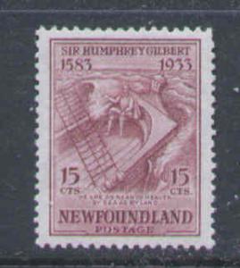 Newfoundland  #4099 - Scott cat. #222 - 15c Gilbert on the Squirrel - unused