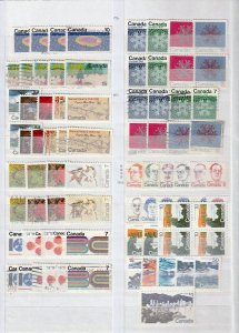 CANADA QE Mainly Mint Collection (Aprx 300+Items) (BR1158 