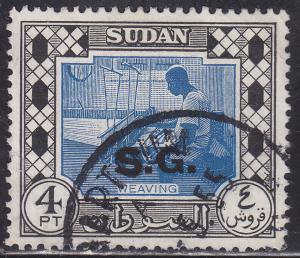 Sudan O54 Weaving, Official 1951