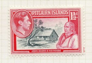 Pitcairn Islands 1940-51 Early Issue Fine Mint Hinged 1.5d. NW-184962