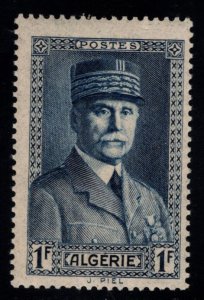 ALGERIA Scott 135 MH* Marshal Petain stamp