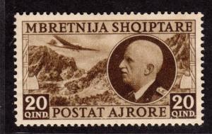 $Albania Sc#c46 M/H, CV. $32.50