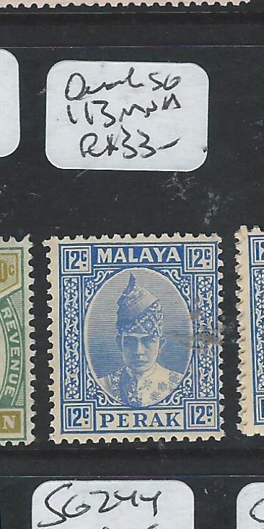 MALAYA PERAK (P1203BB) 12C  SG 113  MNH