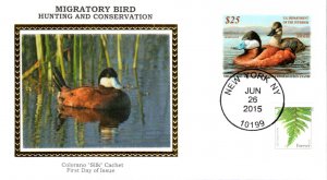 #RW82 Ruddy Duck Colorano FDC