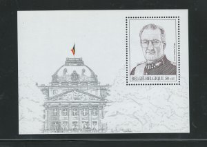 BELGIUM  1996 KING LEOPOLD,MNH, MS  #B1141 C.V. $5.50