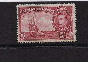 Cayman Islands 1948 SG125a 5 Shilling unmounted mint