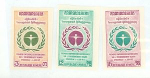 Cambodia (Kampuchea) #292-294  Single (Complete Set)