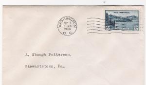 SCOTT# 745 FIRST DAY COVER 