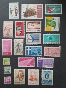 BRAZIL Unused MINT MNH OG Stamp Lot Collection T5598