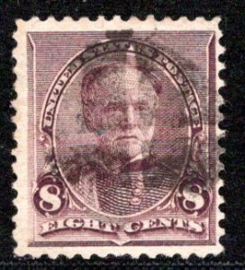 United States Scott # 225, used