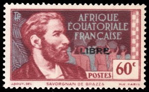 French Equatorial Africa #101  MNH - Stamps of 1936-40 Overprinted (1940)