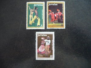 Stamps - Jamaica - Scott# 383-385 - Used Part Set of 3 Stamps