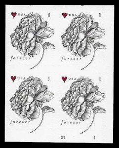 PCBstamps  US #4959 PB $1.96(4x{49c})Vintage Rose, MNH, (PB-4b)