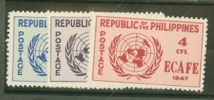 Philippines #516-18  Single (Complete Set)