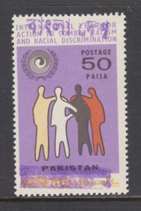 Bangladesh, Pakistan Sc 303 MNH. 1971 Discrimination Bangladesh handstamp, VF