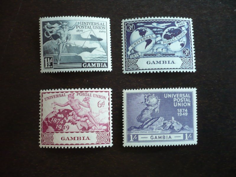 Stamps - Gambia - Scott# 148-151 - Mint Never Hinged Set of 4 Stamps