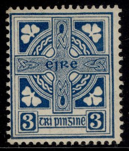 IRELAND GV SG76, 3d ultramarine, M MINT.