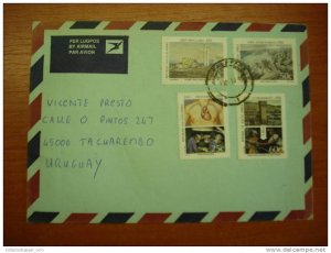 SOUTH AFRICA Medicine operation Doctor Factory workers stamps on COVER Unusua...