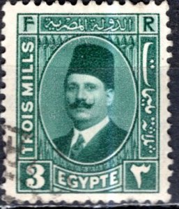 Egypt; 1930: Sc. # 131: Used Single Stamp