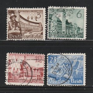 Germany 494-497 Set U Leipzig Fair