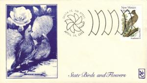 #1983 New Mexico Birds - Flowers Namake FDC