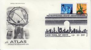 2001 Metropolitan Stamp Show NY NY Pictorial