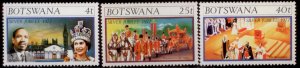 Botswana 1977 SC# 179-81 MNH E90