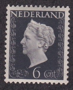 Netherlands # 287, Queen Wilhelmina, Hinged, 1/3 Cat.