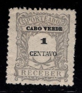 Cabo Verde Scott J22 Postage Due stamp