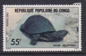 Congo People's Republic 657 Turtle MNH VF