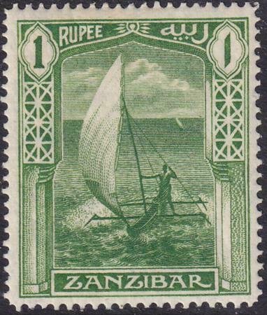 Zanzibar 1913 SC 129 MLH