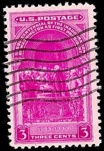 # 854 USED WASHINGTON INAUGURATION