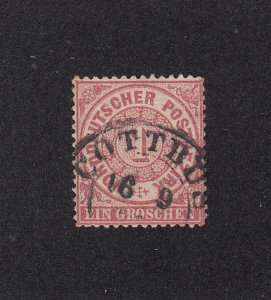 North German Confederation Scott #4 Used