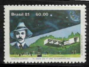 Brazil Scott 1767 MNH** Dumont Avaitor stamp 1981