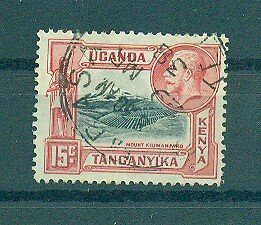 Kenya , Uganda & Tanzania sc# 49 (2) used cat value $.25