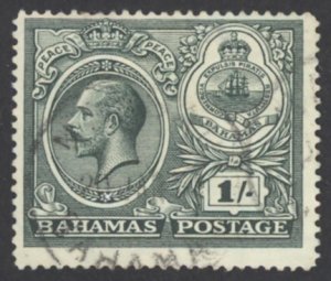 Bahamas Sc# 69 Used 1920 1sh Peace Commemorative Issue