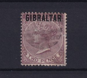 Gibraltar QV 2d Bermuda O/P SG3 VFU BP16455