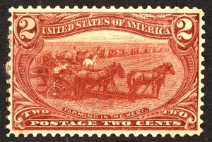 U.S. #286 MINT OG HR