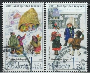 Moldova 790-91 CTO 2013 issues (an2598)