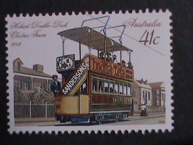 ​AUSTRALIA-1989 SC #1154-8  STREET CARS OF AUSTRALIA  MNH-VERY FINE