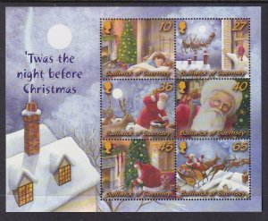 Guernsey 815a Christmas Souvenir Sheet MNH VF