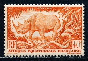 French Equatorial Africa #168 Single MH