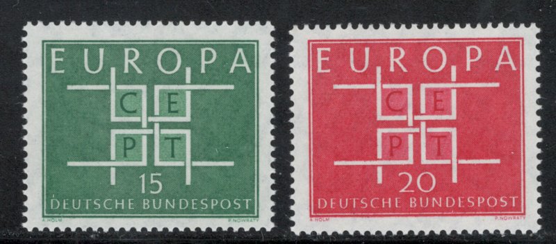 Germany 1963 Europa Omnibus Issue Scott # 867 - 868 MNH