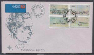 South West Africa 383b FDC - Paintings by Otto Schroder