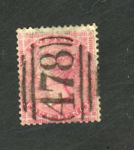 GREAT BRITAIN #127-135 USED FVF CPL TINY DEFECTS Cat $148