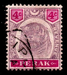 Malaya Perak #50 - Issue of 1899 - Used