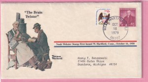 1979 THE BRAIN TWISTER NORMAN ROCKWELL COVER