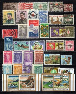 Scouts Stamp Collection Mint/Used Nature Sports ZAYIX 0424S0299